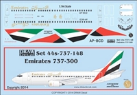 1:144 Emirates  Boeing 737-300