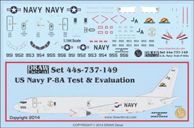 1:144 U.S. Navy Boeing P-8A Poseidon