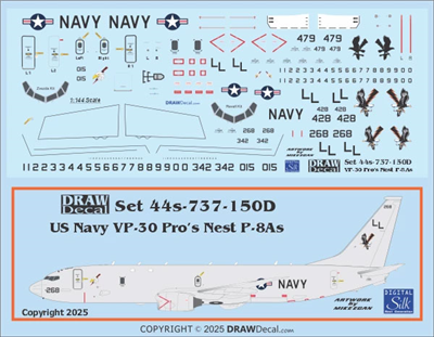 1:144 U.S. Navy P-8A Poseidon VP-30 'Pro's Nest'
