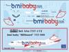1:144 bmi baby 'Billboard' cs Boeing 737-500