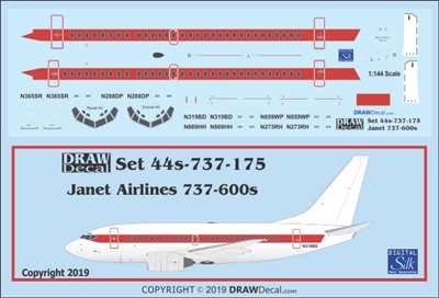 1:144 Janet Boeing 737-600