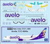 1:144 Avelo Airlines Boeing 737-800
