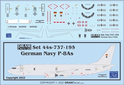 1:144 German Navy Boeing P-8A Poseidon