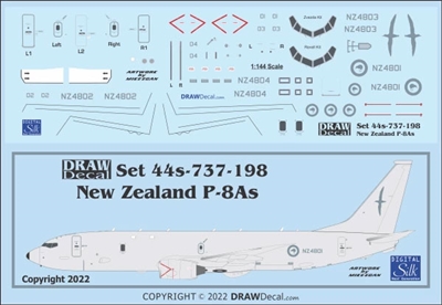 1:144 Royal New Zealand Air Force Boeing P-8A Poseidon