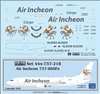 1:144 Air Incheon Boeing 737-800F