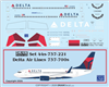 1:144 Delta Airlines (2007 cs) Boeing 737-700(W)
