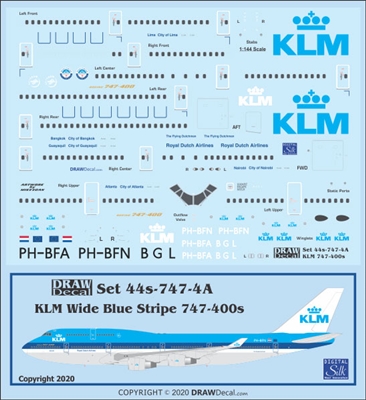 1:144 KLM Boeing 747-400