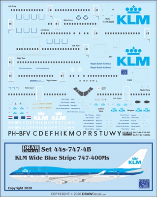 1:144 KLM Boeing 747-400M