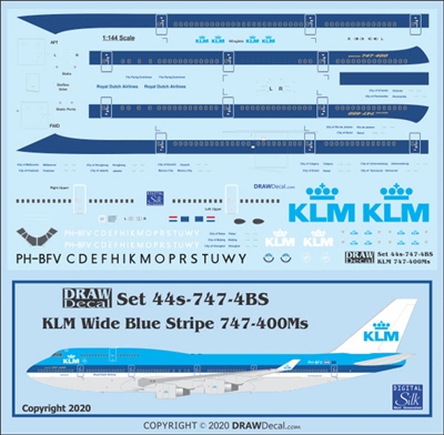 1:144 KLM Boeing 747-400M