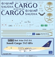 1:144 Saudia Cargo Boeing 747-8F