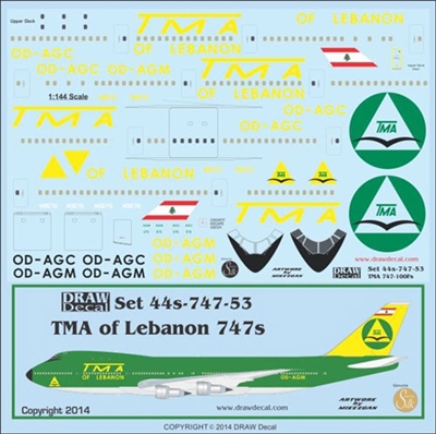 1:144 TMA Boeing 747-123(F)