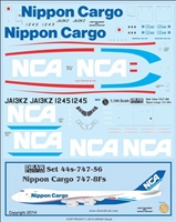 1:144 Nippon Cargo Airlines Boeing 747-8F