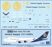 1:144 Global Supply Systems Boeing 747-400F