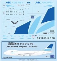 1:144 ASL Airlines Belgium Boeing 747-400F