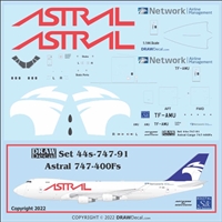 1:144 1:144 Astral Cargo Boeing 747-400F