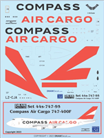 1:144 Compass Air Cargo Boeing 747-400F
