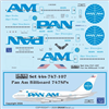 1:144 Pan Am ('billboard' cs) Boeing 747SP-21