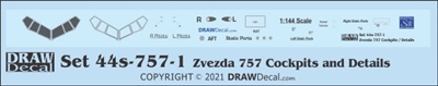 1:144 Boeing 757 Cockpits (1) & Details