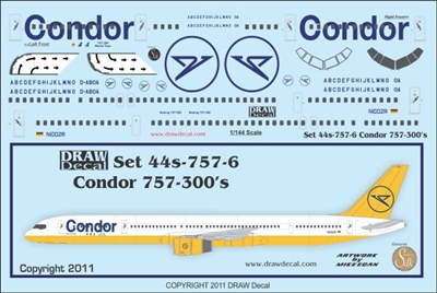 1:144 Condor Boeing 757-300