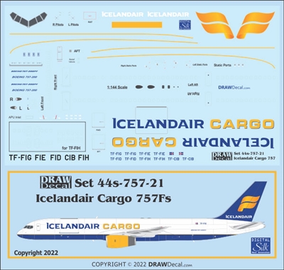 1:144 Icelandair Cargo Boeing 757-200F