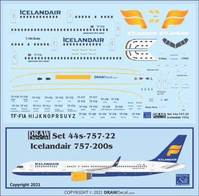1:144 Icelandair Boeing 757-200