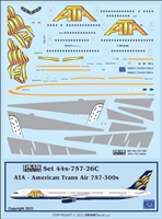 1:144 American Trans Air Boeing 757-300 (with corogard)