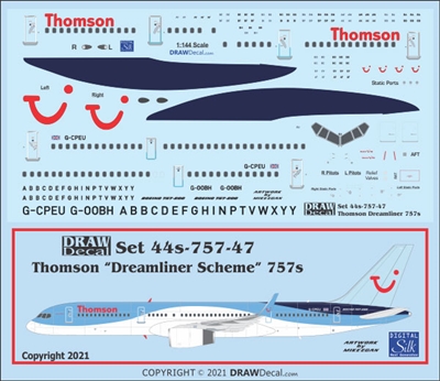 1:144 Thompson Boeing 757-200