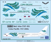 1:144 Cebu Pacific Boeing 757-200