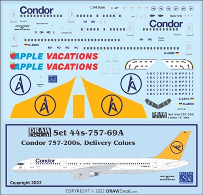 1:144 Condor (delivery cs) Boeing 757-200