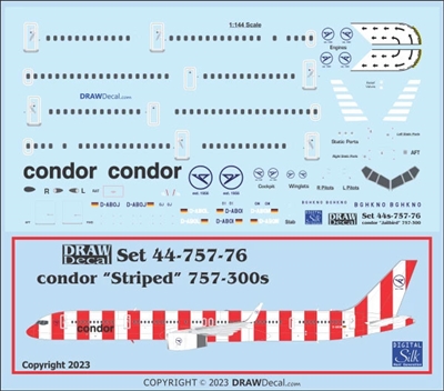 1:144 Condor (2022 cs) Boeing 757-300