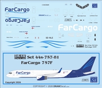 1:144 Far Cargo Boeing 757-223PCF(W)