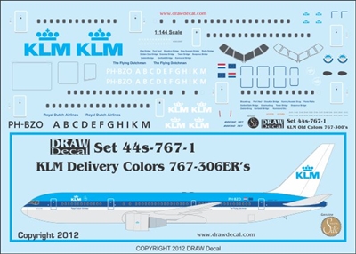 1:144 KLM Boeing 767-300
