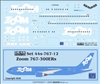 1:144 ZOOM Boeing 767-300ER