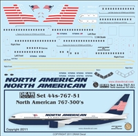 1:144 North American Boeing 767-300