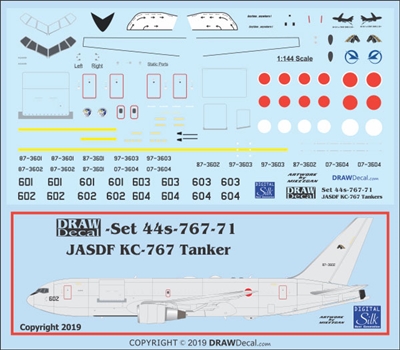 1:144 Japan Air Self Defence Force Boeing KC767 (767-200 Tanker)