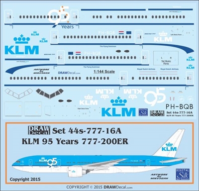 1:144 KLM '95 Years' Boeing 777-200
