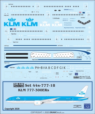 1:144 KLM Boeing 777-300ER