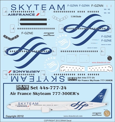 1:144 Air France 'Skyteam' Boeing 777-300