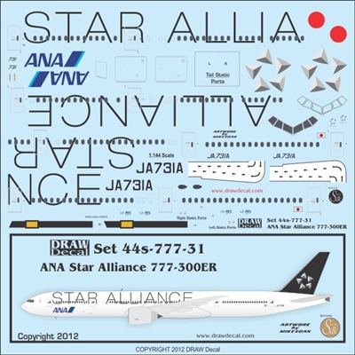 1:144 All Nippon 'Star Alliance' Boeing 777-300ER