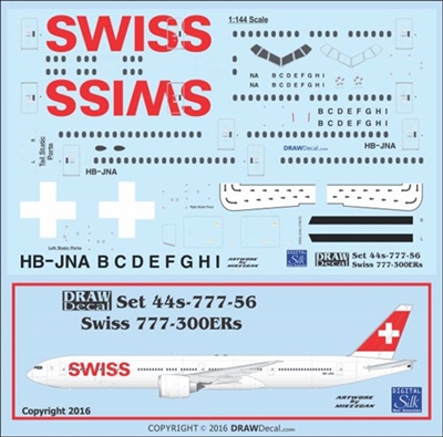 1:144 Swiss Boeing 777-300ER