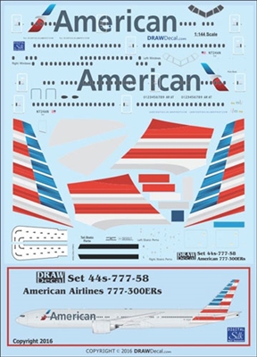 1:144 American Airlines Boeing 777-300ER
