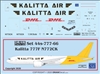 1:144 DHL / Kalitta Air Boeing 777-200F