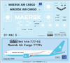 1:144 Maersk Air Cargo Boeing 777-2F