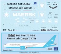 1:144 Maersk Air Cargo Boeing 777-2F