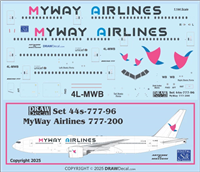 1:144 MyWay Airlines Boeing 777-200