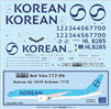 1:144 Korean Air Cargo Boeing 777-2F