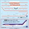 1:144 Federal Express (retro cs)  Boeing 777-2F
