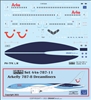 1:144 Arkefly Boeing 787-8 (with dark blue fuselage stripe)