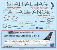 1:144 Air India 'Star Alliance' Boeing 787-8