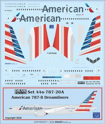 1:144 American Airlines Boeing 787-8